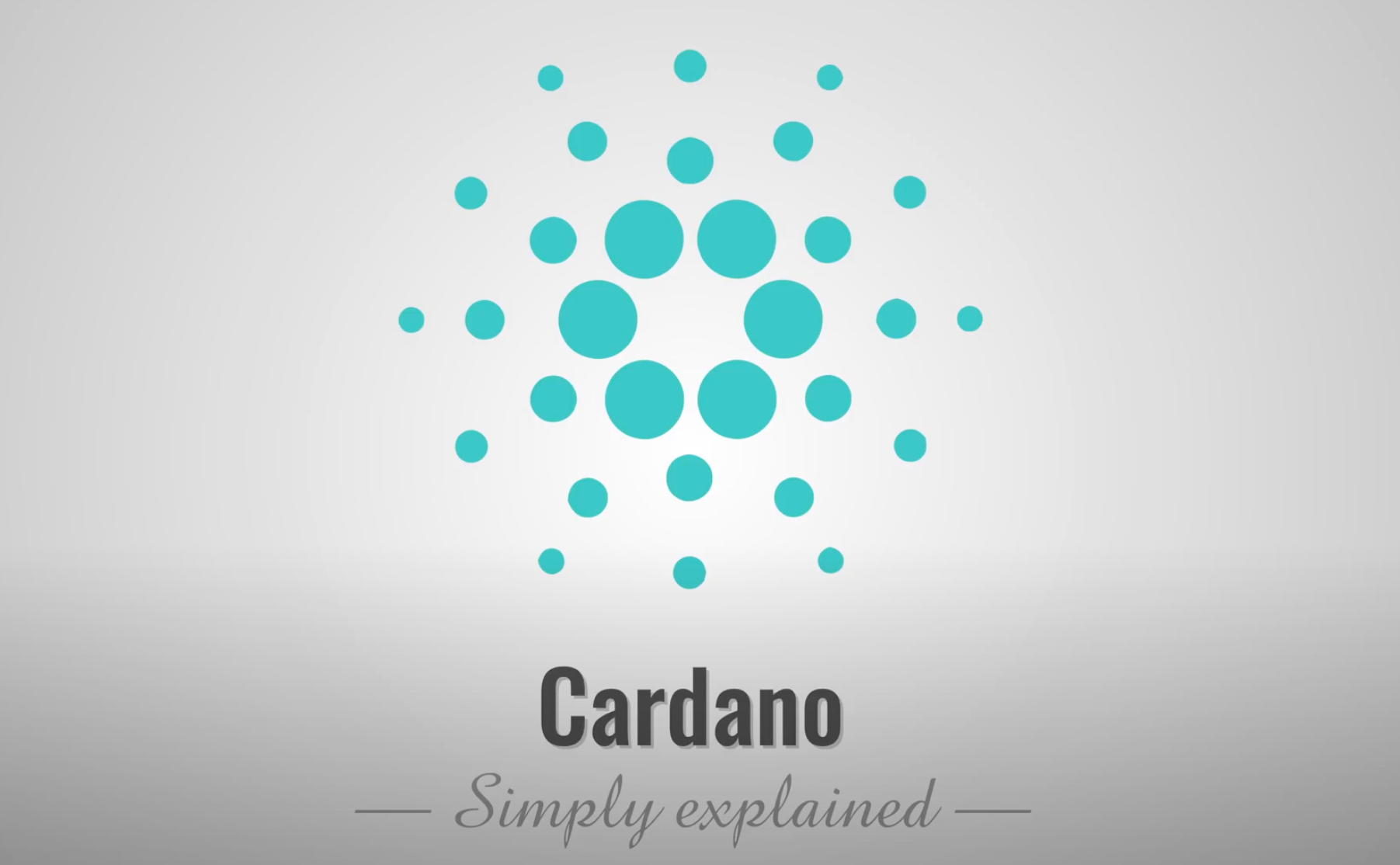 Image of the Simply Explained Cardano YouTube Video