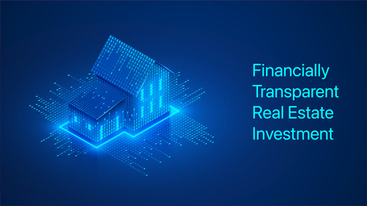 Illustration of house made up of numbers